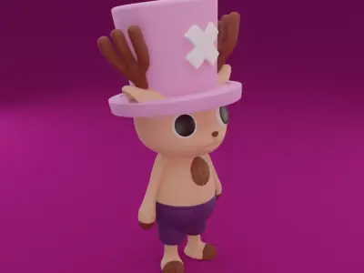 Tony Tony Chopper 3D model for 3D print 3D print model