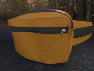 Waistbag pack 3d PBR Model 3D model