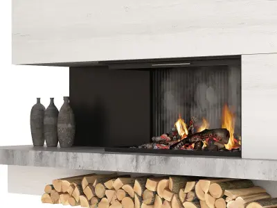Fireplace 3D model