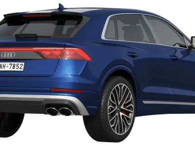 Audi SQ8 2024 3D model
