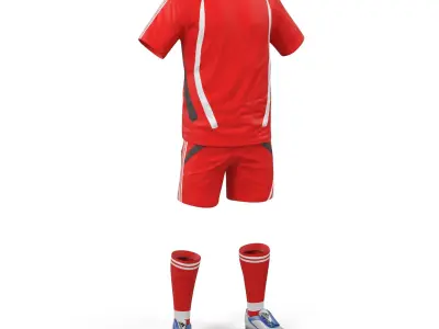 Soccer Clothes Generic 3D model