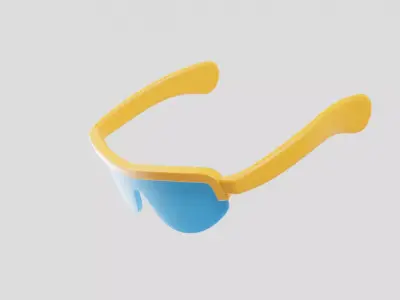 Sports Sunglasses Tennis 3D model