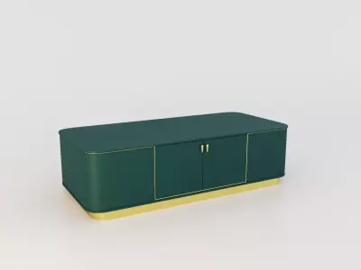Luxury central tables 3D model