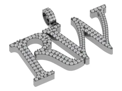 Hiphop Pendant 3D print model