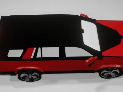 7 seater chamesku car 3D model