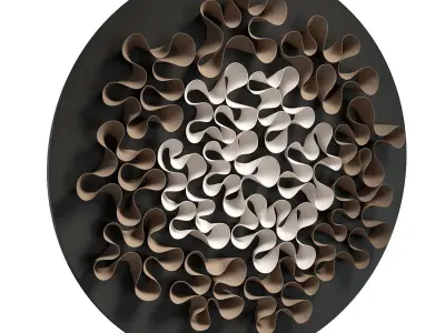 Vasso fragkou Chrysanthemum 3D model