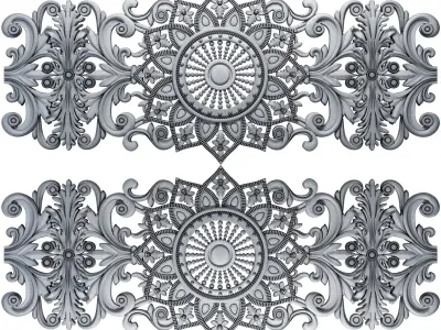 Decorative Ornamental 22 3D model