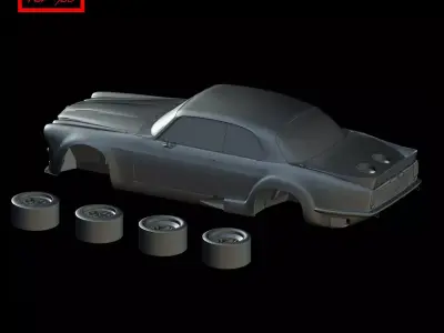 Jaguar BROADSPEED XJ12 COUPE  1970 3D model