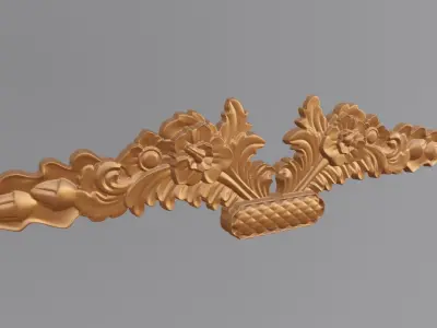 Flower Decor 3D print model 10