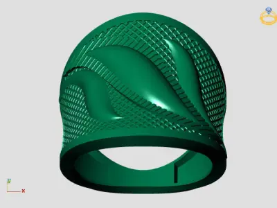 Women Plain Ring STL Models Womens Ring 3dmodels 3D print model 3D print model 16