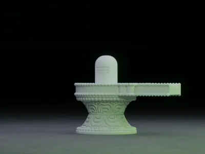 Shivling Idol 3D Printable model 3D print model