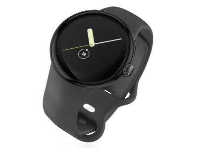 Google Pixel Watch Black 3D model