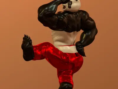 Kung Fu Panda 3D model