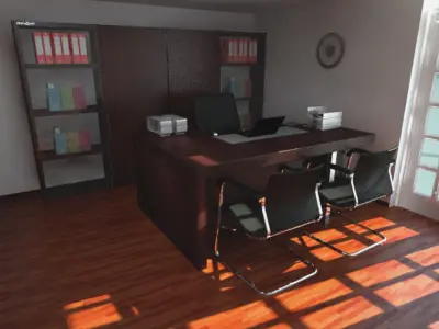 Lawyer office modeling 3D model