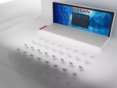 Event Exhibition Setup a333  3D model