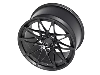 AL13 DM004 car rim Low-poly 3D model