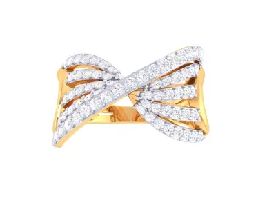 Diamond Ring 3D print model 11