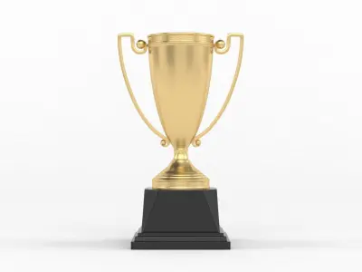 Cups Trophy 3D model 27