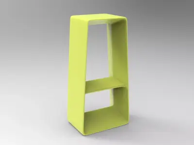 Kunpo Stool Low-poly 3D model