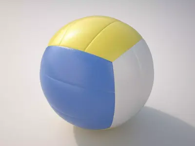 Volleyball ball 3D model order
