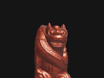 3D Scan - Dragon Sculpture 3D model