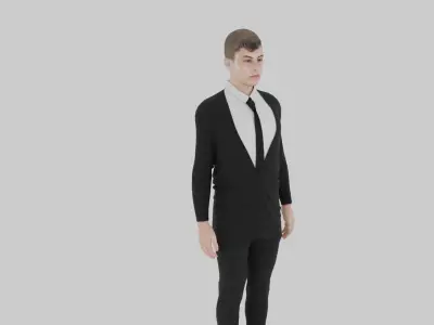 Kai Havertz Low-poly 3D model