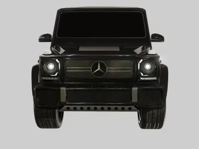Mercedes-Benz G65 AMG Low-poly 3D model