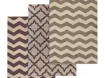 Rug Set 1000 3D model