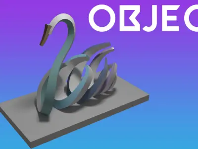 decorative light Low-poly 3D model