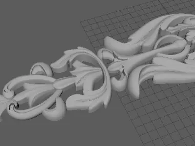 dekor ornament 3D model purchase
