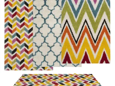 Rugs No 723 Low-poly 3D model