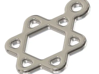 Graceful Pendant 3D print model