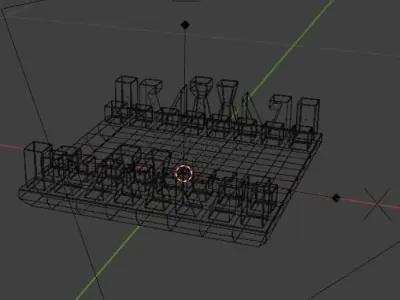 CHESS LOW POLY Free low-poly 3D model
