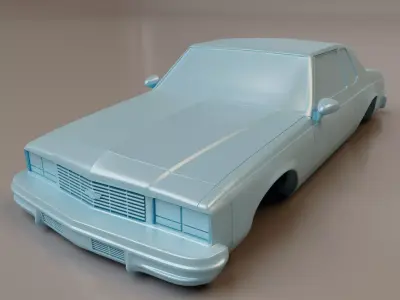 Chevrolet Impala 1977-1978-1979 3D print model