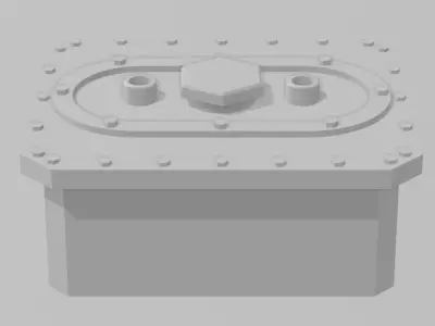 1-12 scale fuel cell 3D print model