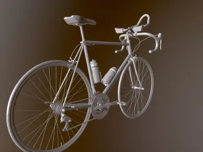 Antique Bike  3D model