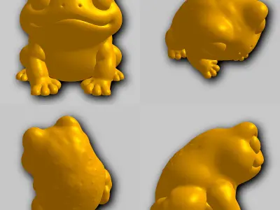 Toad - Kawaii Animals Collection 3D print model