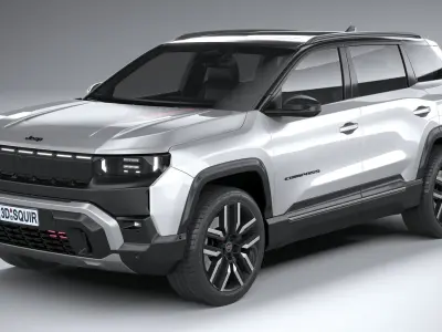 Jeep Compass Overland 2026 3D model
