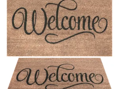 Oaken Welcome Doormat 3D model