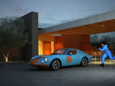 PUMA GTE 1970 3D MODEL 3D model