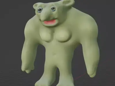 troll model Free 3D model