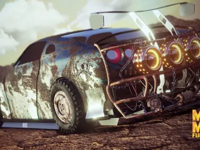 Concept Car and Animation 3D Model 3D model