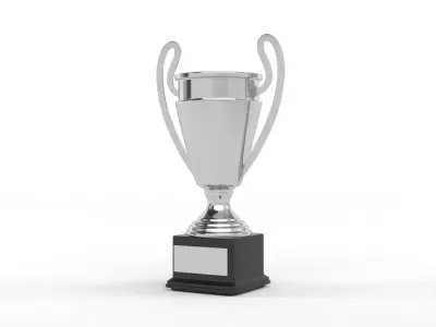 Cups Trophy 3D model 22