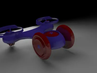 SPACE CRAFT and UFO Flying Saucer- 3D model