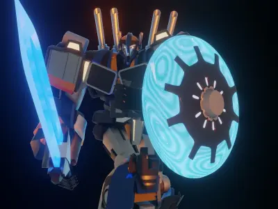 Transformers Prime  Sentinel Prime Free low-poly 3D model