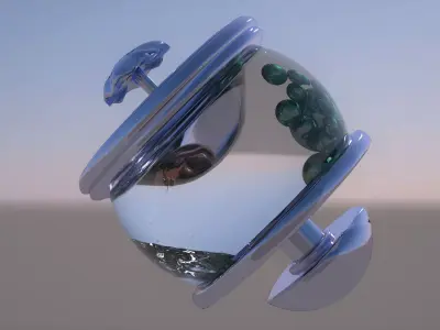 Rare Exotic Vessel 3D model