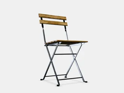 TARNO Terne Outdoor Chair Low-poly 3D model