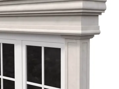 Architectural Classic Window 3D Model 13 3D model