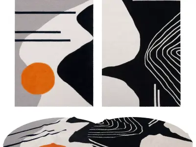 Rugs No 894 Low-poly 3D model