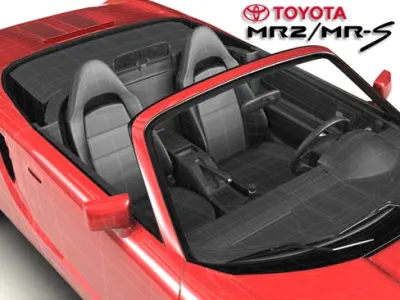 Toyota MR2 MRS 3D model